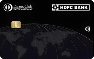 DINERS BLACK METAL Credit Card